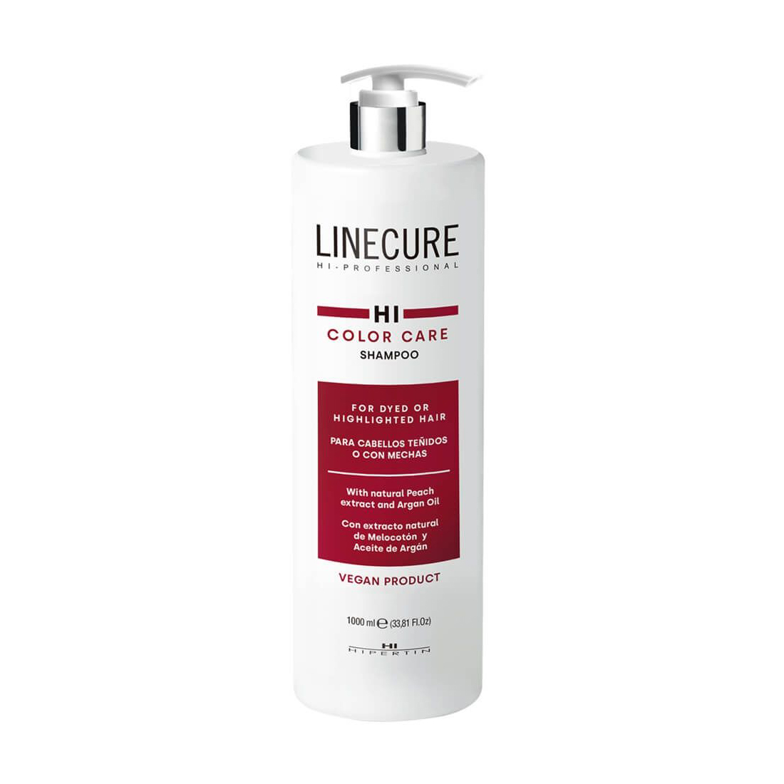 Шампунь Hipertin Linecure Vegan Color Care Shampoo для фарбованого волосся, 1 л